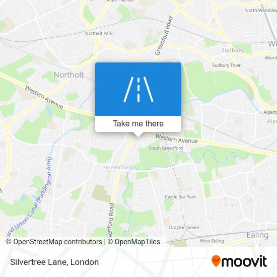 Silvertree Lane map