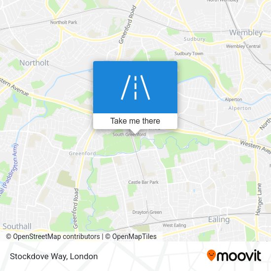 Stockdove Way map