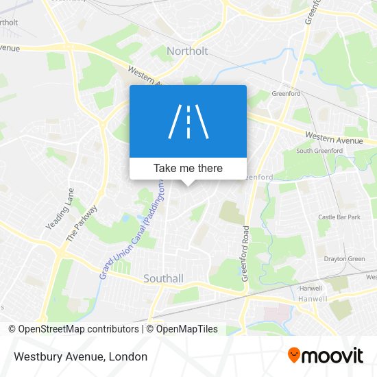 Westbury Avenue map