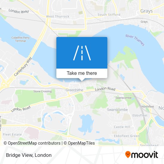 Bridge View map