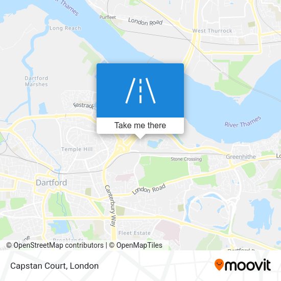 Capstan Court map