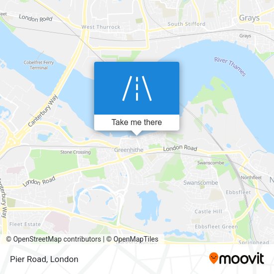 Pier Road map