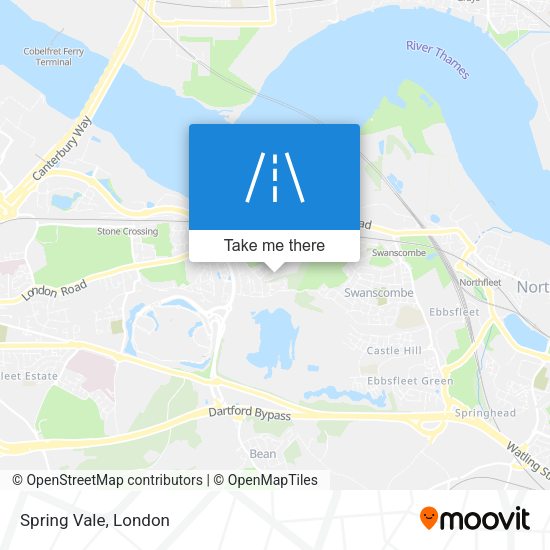 Spring Vale map