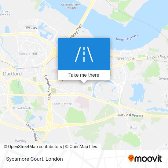 Sycamore Court map