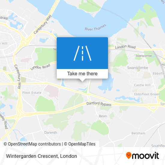 Wintergarden Crescent map