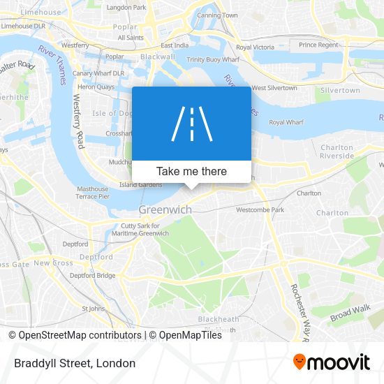 Braddyll Street map