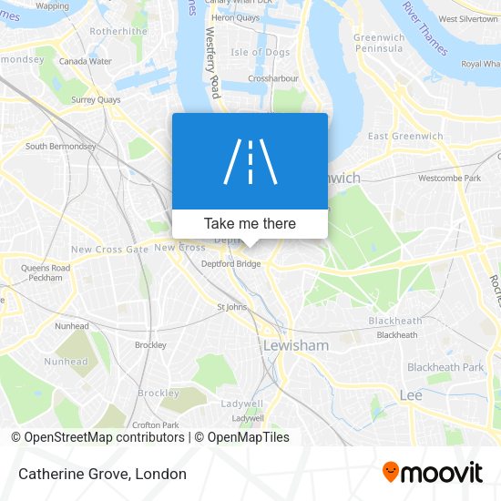 Catherine Grove map