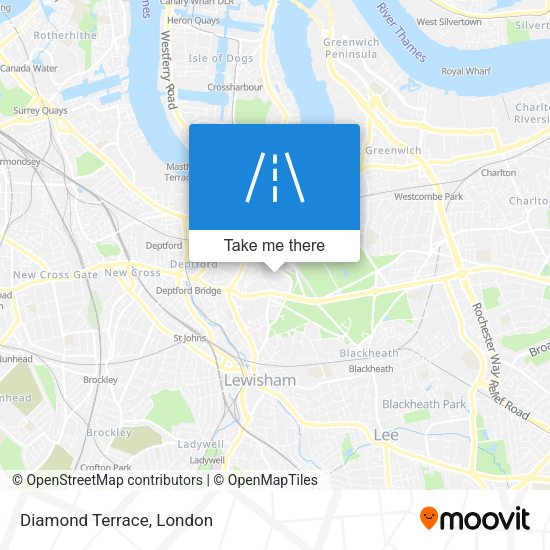 Diamond Terrace map