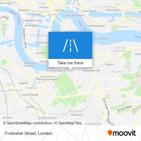 Frobisher Street map