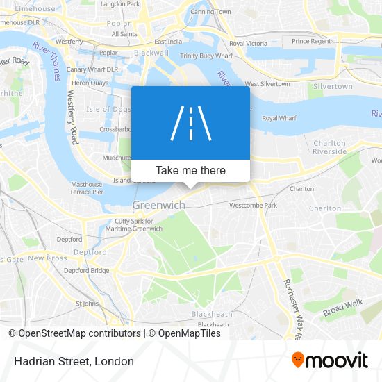 Hadrian Street map