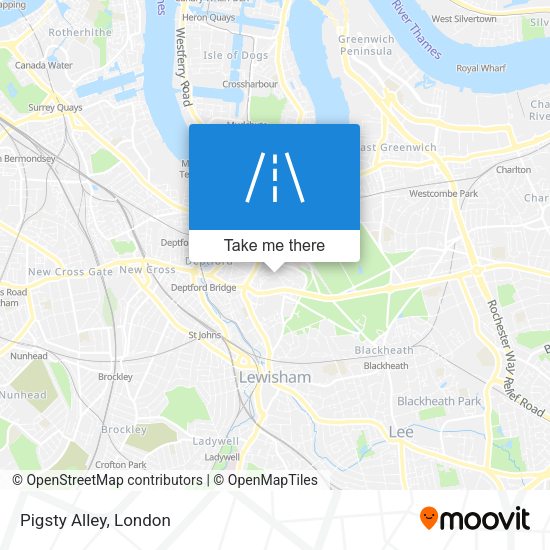 Pigsty Alley map