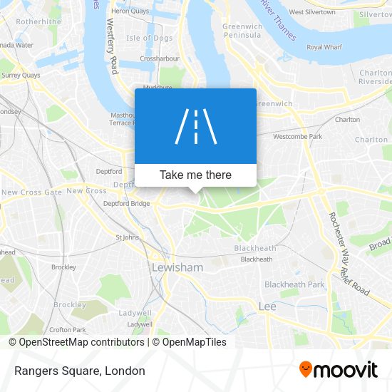 Rangers Square map