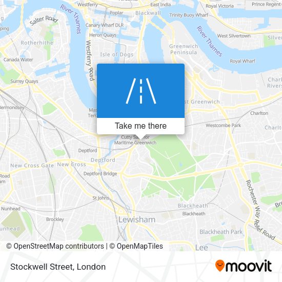 Stockwell Street map