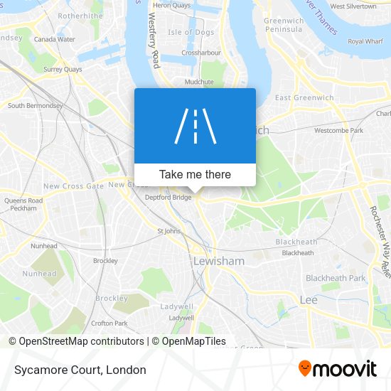 Sycamore Court map