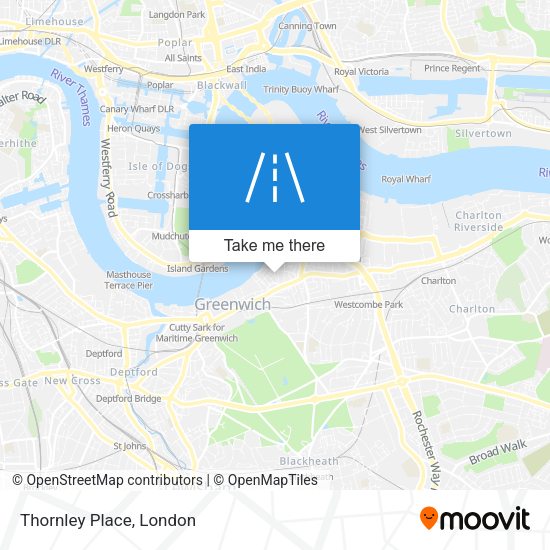 Thornley Place map
