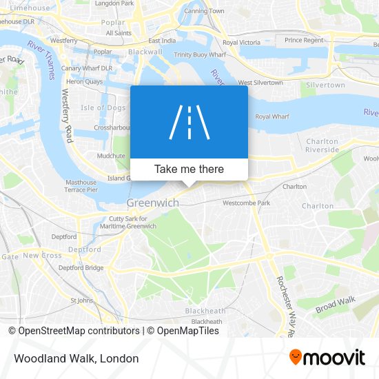 Woodland Walk map
