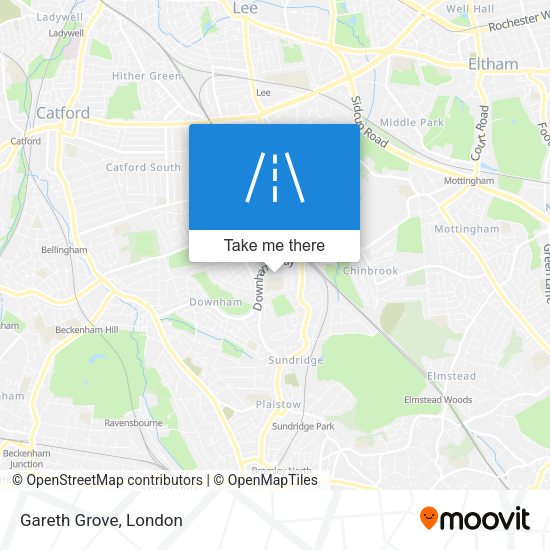 Gareth Grove map