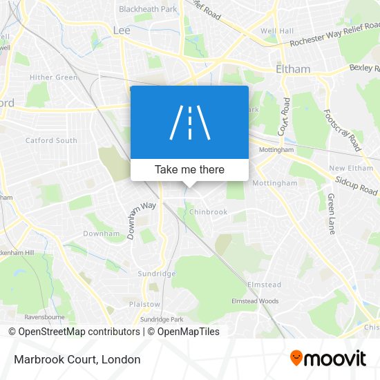 Marbrook Court map