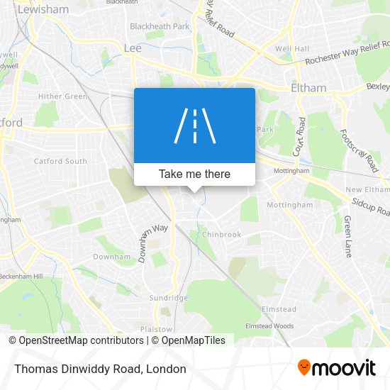 Thomas Dinwiddy Road map