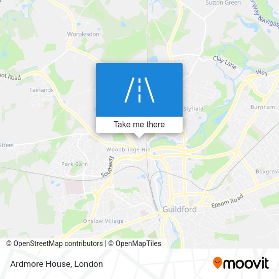 Ardmore House map