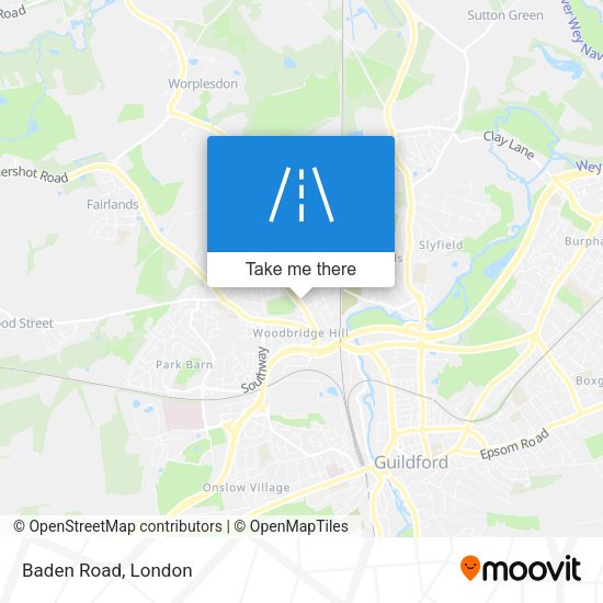 Baden Road map