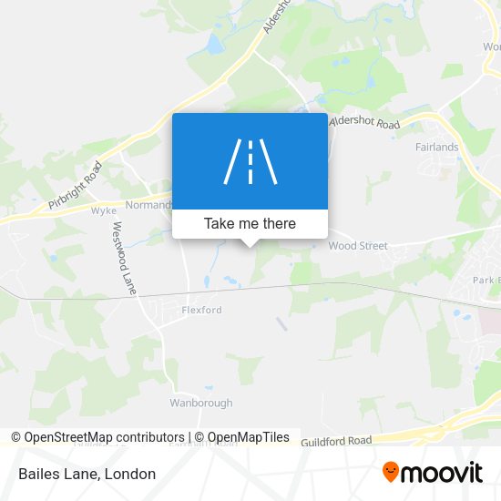 Bailes Lane map