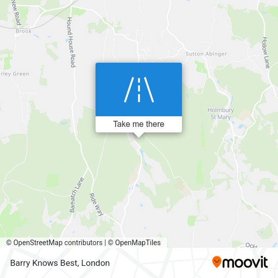 Barry Knows Best map