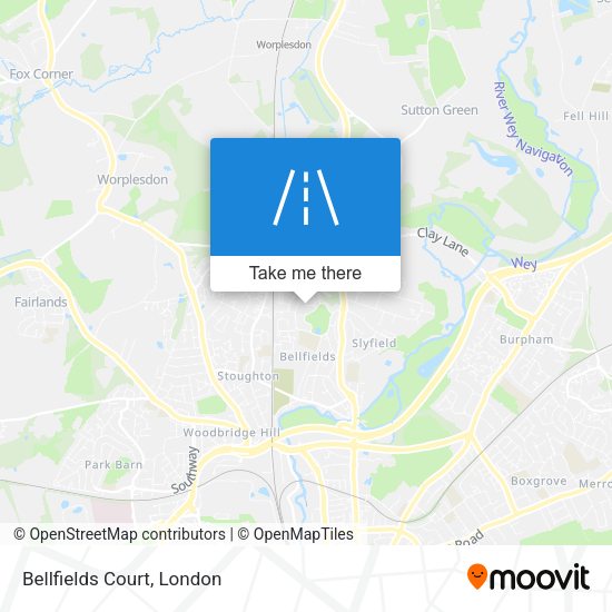 Bellfields Court map