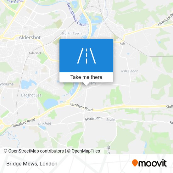 Bridge Mews map