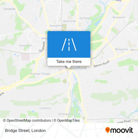 Bridge Street map