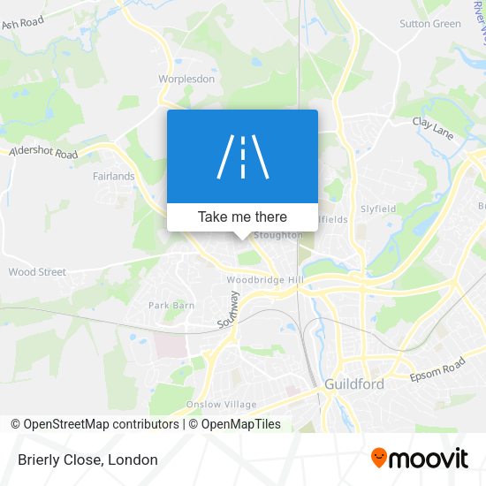 Brierly Close map
