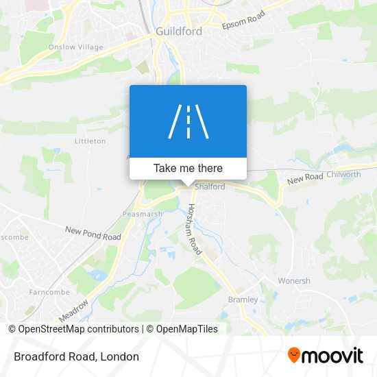 Broadford Road map