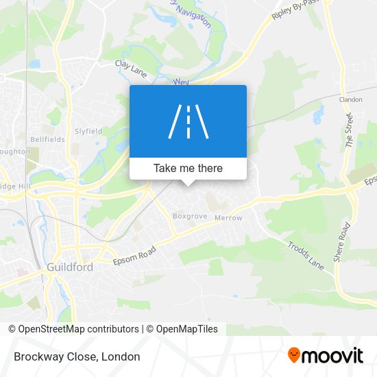 Brockway Close map