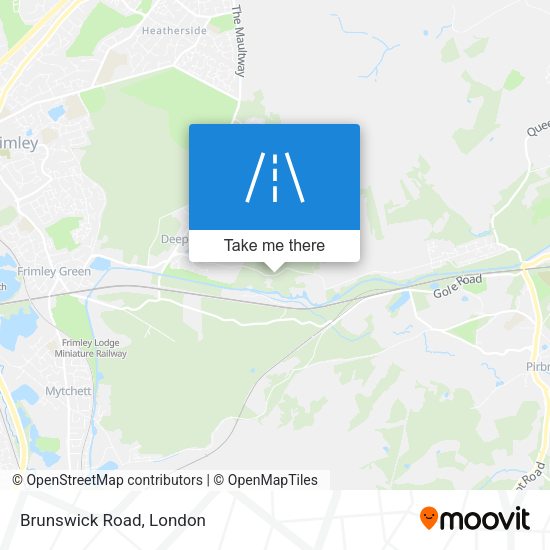 Brunswick Road map