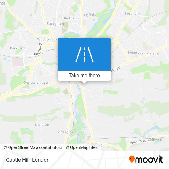 Castle Hill map