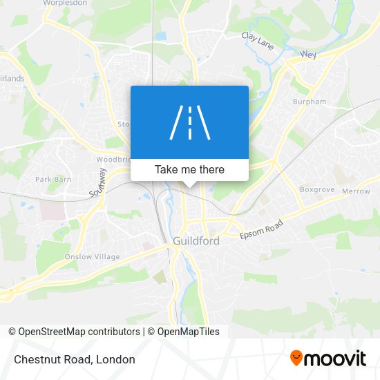 Chestnut Road map