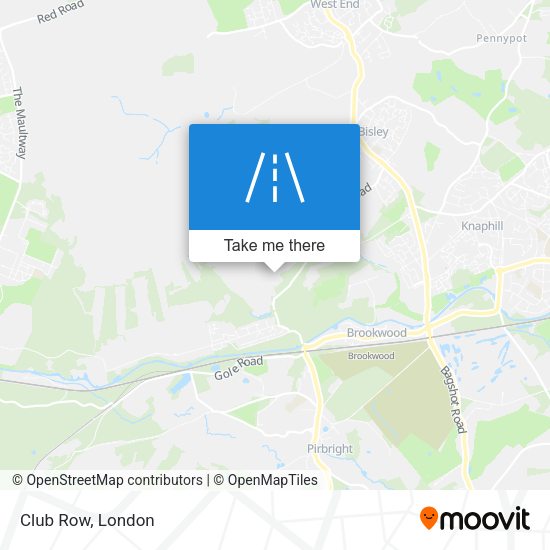Club Row map