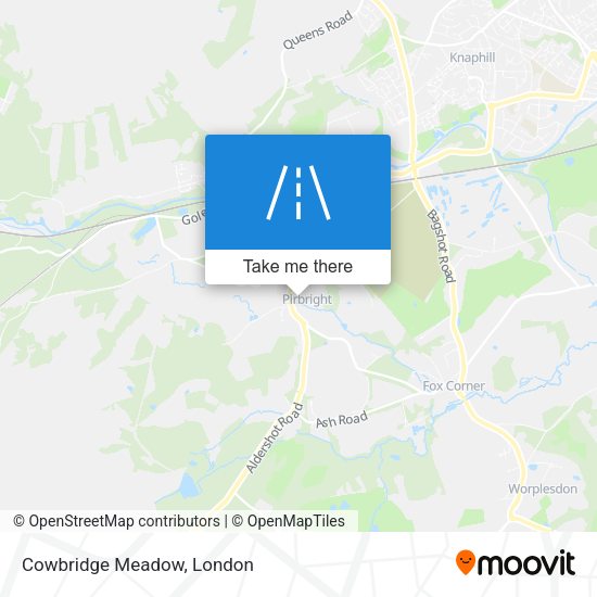 Cowbridge Meadow map