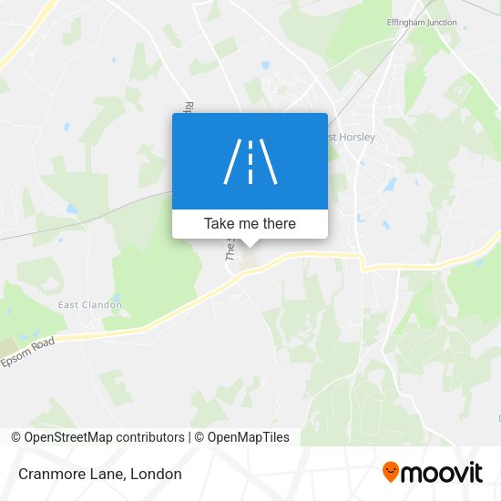 Cranmore Lane map