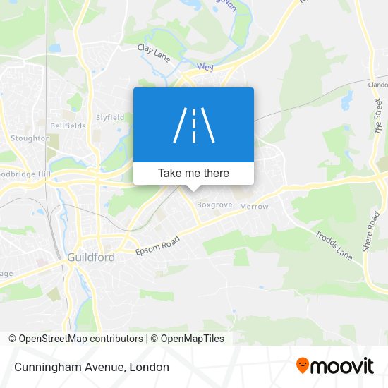 Cunningham Avenue map