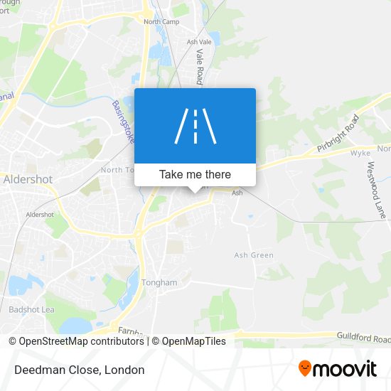 Deedman Close map
