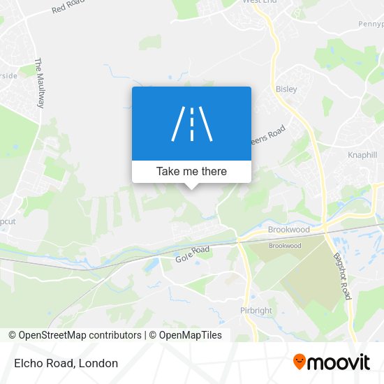 Elcho Road map