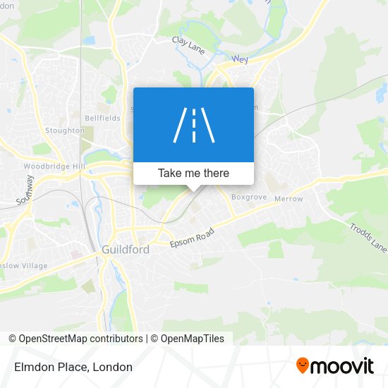 Elmdon Place map