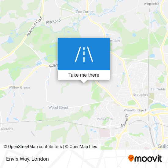 Envis Way map