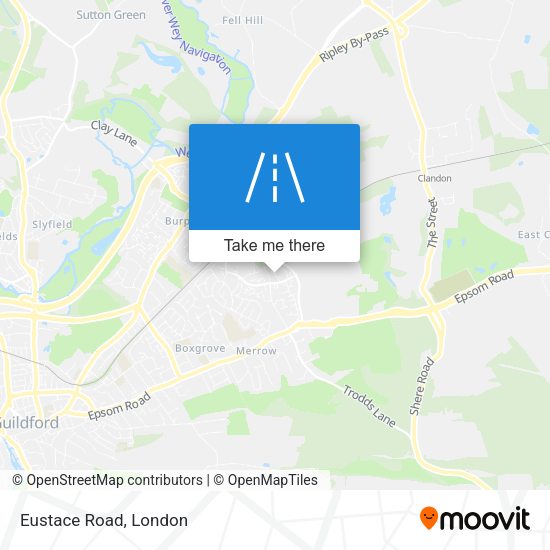 Eustace Road map