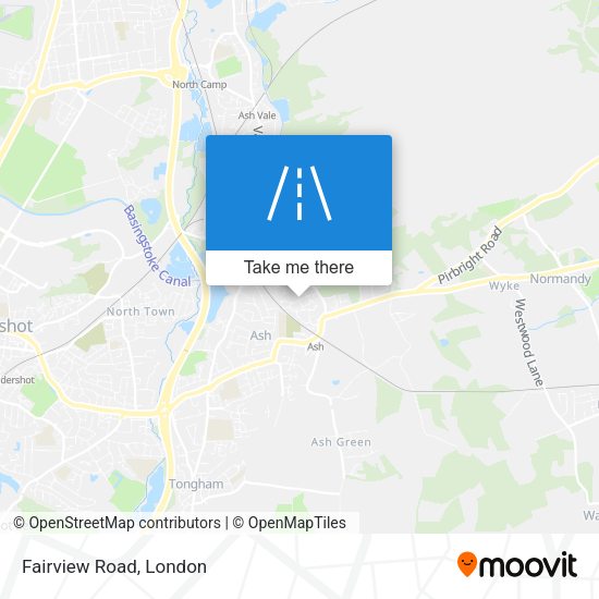 Fairview Road map