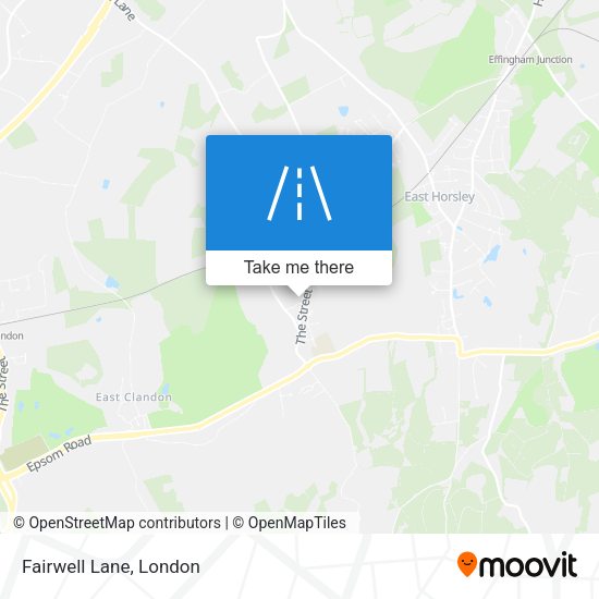 Fairwell Lane map