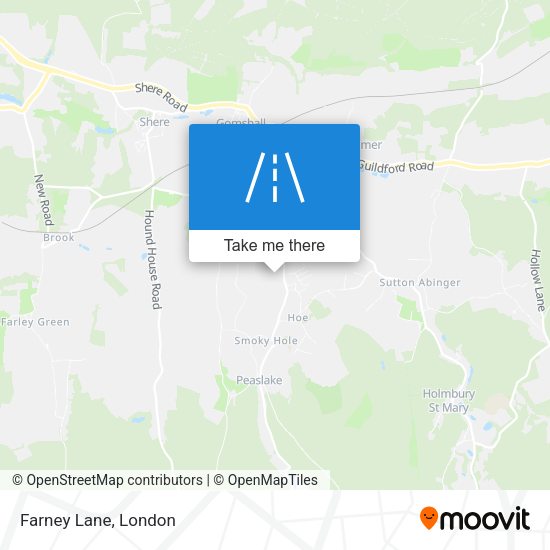 Farney Lane map