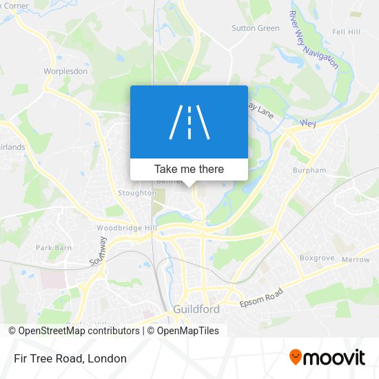 Fir Tree Road map
