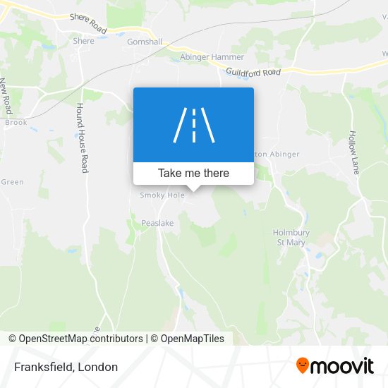 Franksfield map